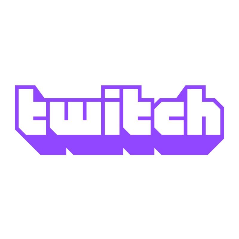 Company logo of Twitch